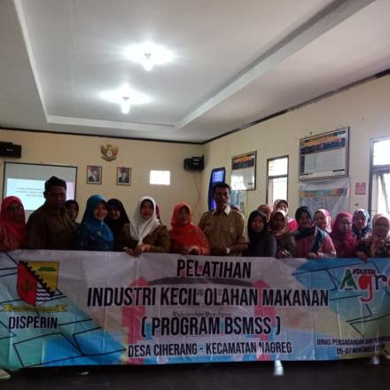 Sosialisasi dan Pelatihan Industri Olahan Makanan TA 2018