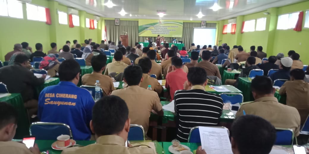 Kegiatan Peningkatan Kapasitas Aparatur Pemerintahan Desa