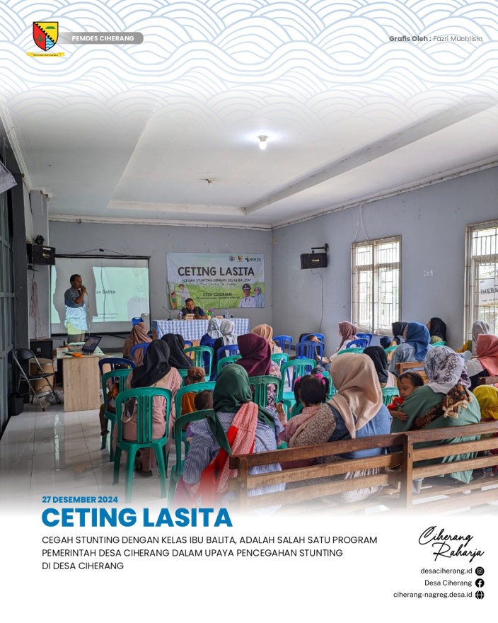 CETING LASITA : Cegah Stunting Dengan Kelas Ibu Balita